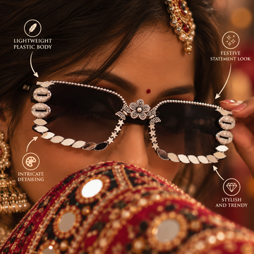 Silver Bloom Luxe Shades by Suryatra