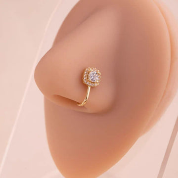 Celestial Diamond Nose Ring by Suryatra