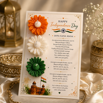 Independence Day Candle & Cart Set by Suryatra