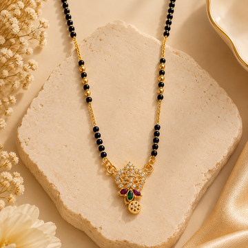 Samaira Kundan Mangalsutra by Suryatra