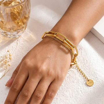 Aurelia Link Luxe Bracelet by Suryatra