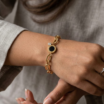 Aura Charm Link Bracelet by Suryatra