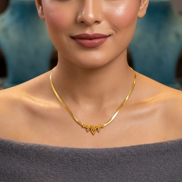 Aurelia Drape Necklace by Suryatra