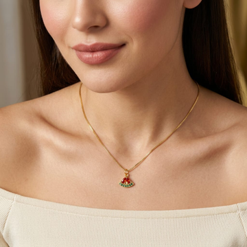 Heritage Dome Charm Necklace by Suryatra