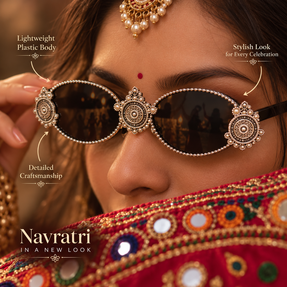 Royal Jhumka Shades by Suryatra