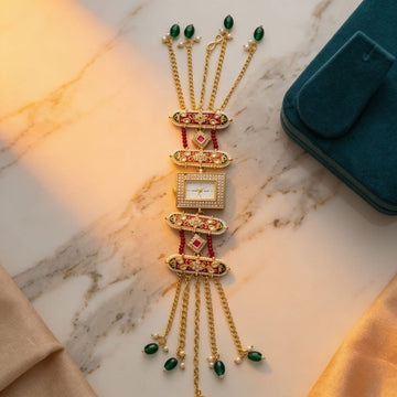 Royal Meenakari Chain Watch By Suryatra