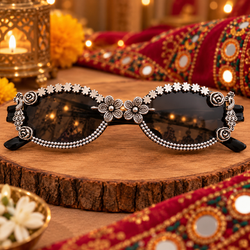 Silver Bloom Vintage Shades by Suryatra