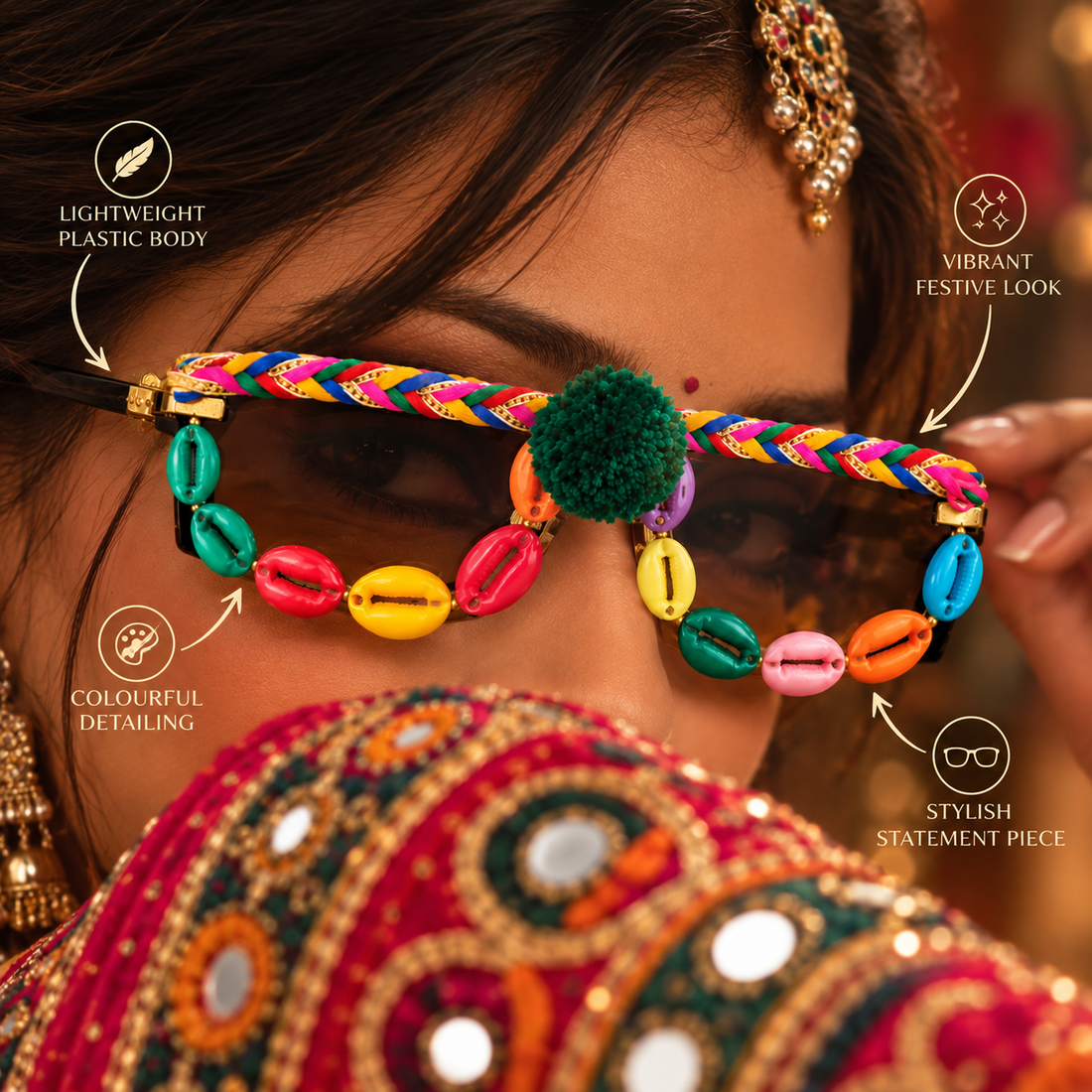Rangoli Charm Shades by Suryatra