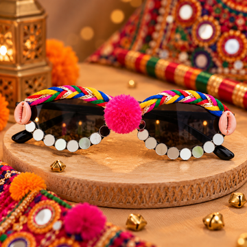 Rangoli Bloom Mirror Shades by Suryatra