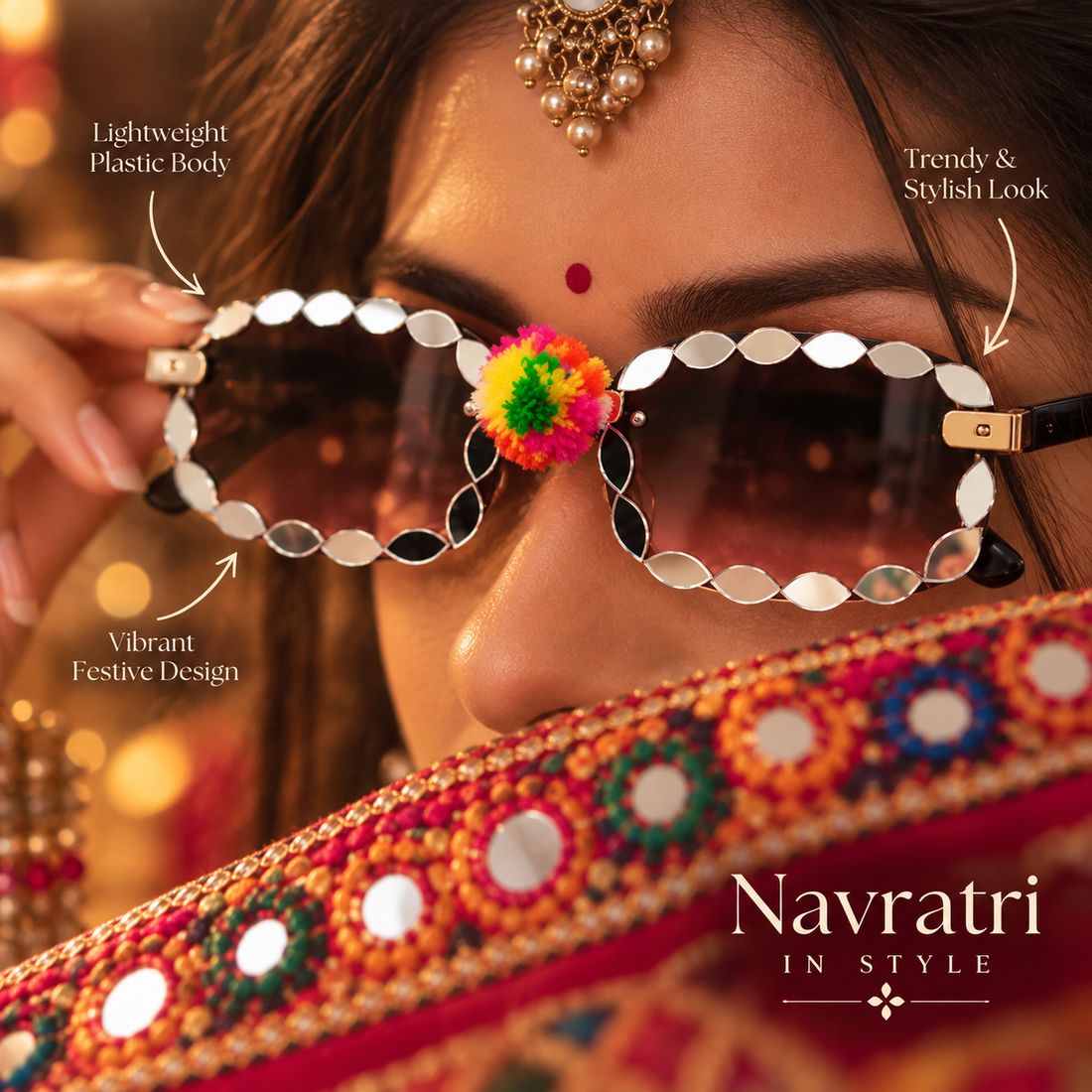 Rainbow Bloom Luxe Shades by Suryatra