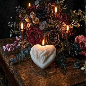 Timeless Symbol of Love Captured Candle by Suryatra