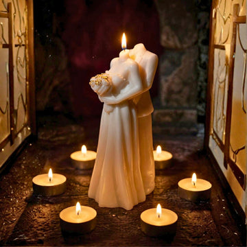 Graceful Symbol of Love And Togetherness Candle by Suryatra
