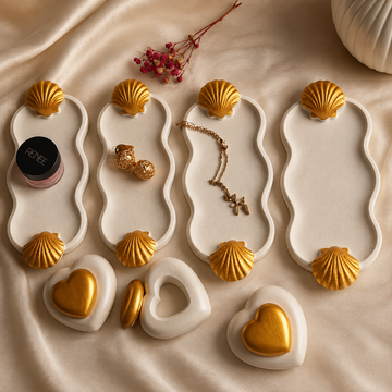 Seashell Serenity Tray Set by Suryatra