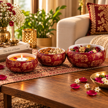 Royal Heritage Bowl Set by Suryatra