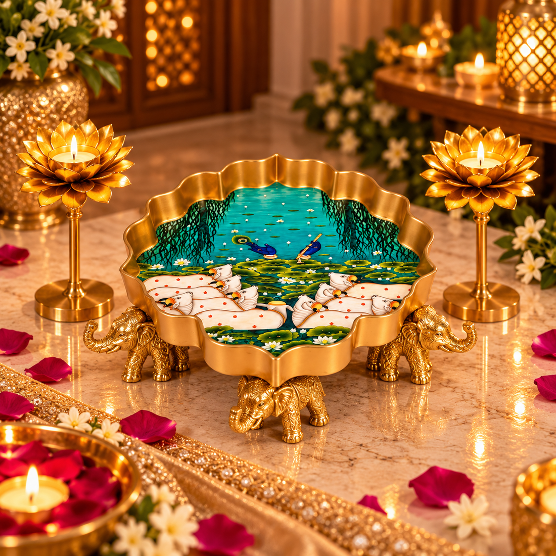 Yamuna Leela Decor Set by Suryatra