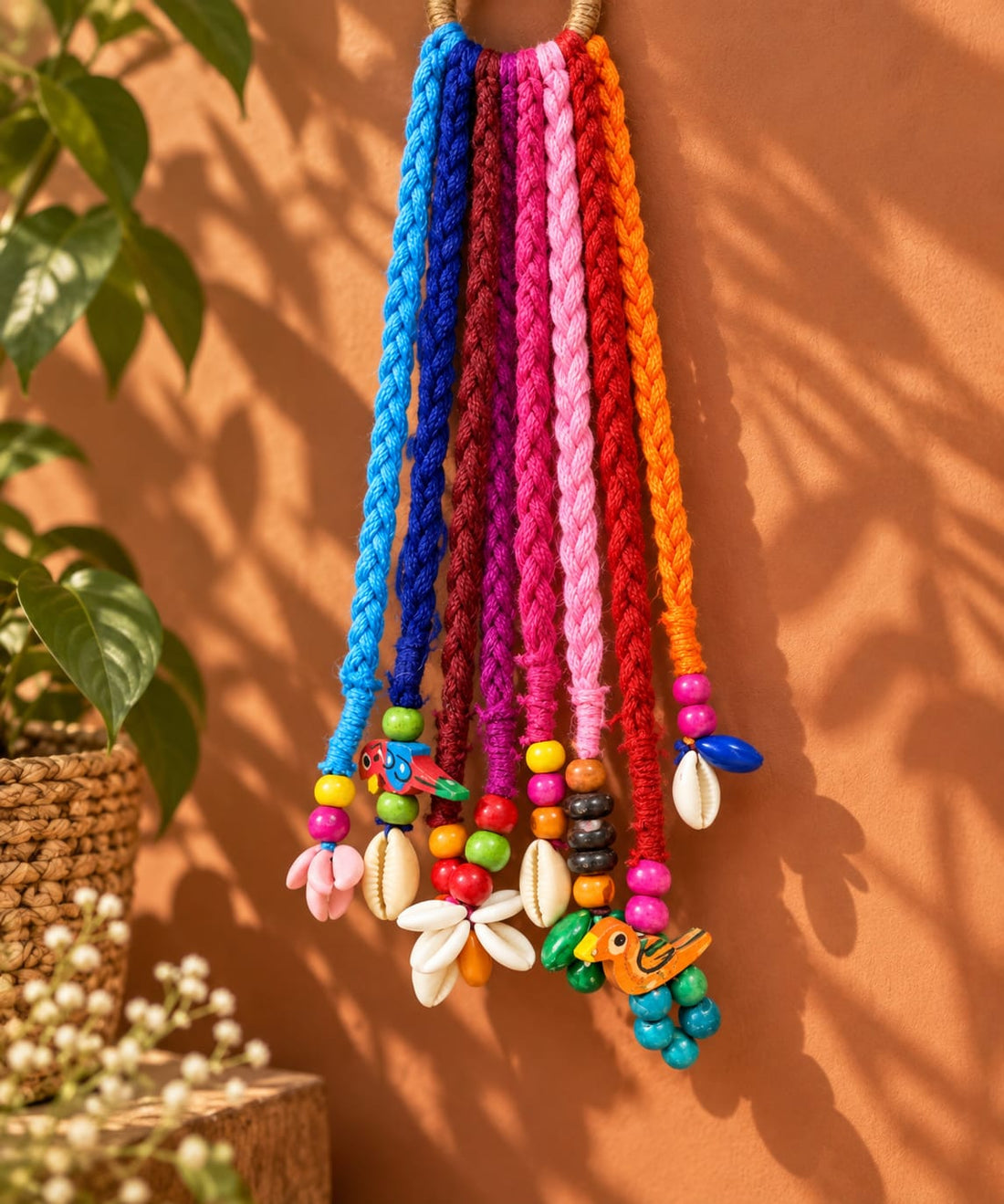 Rainbow Boho Hair Braid by Suryatra