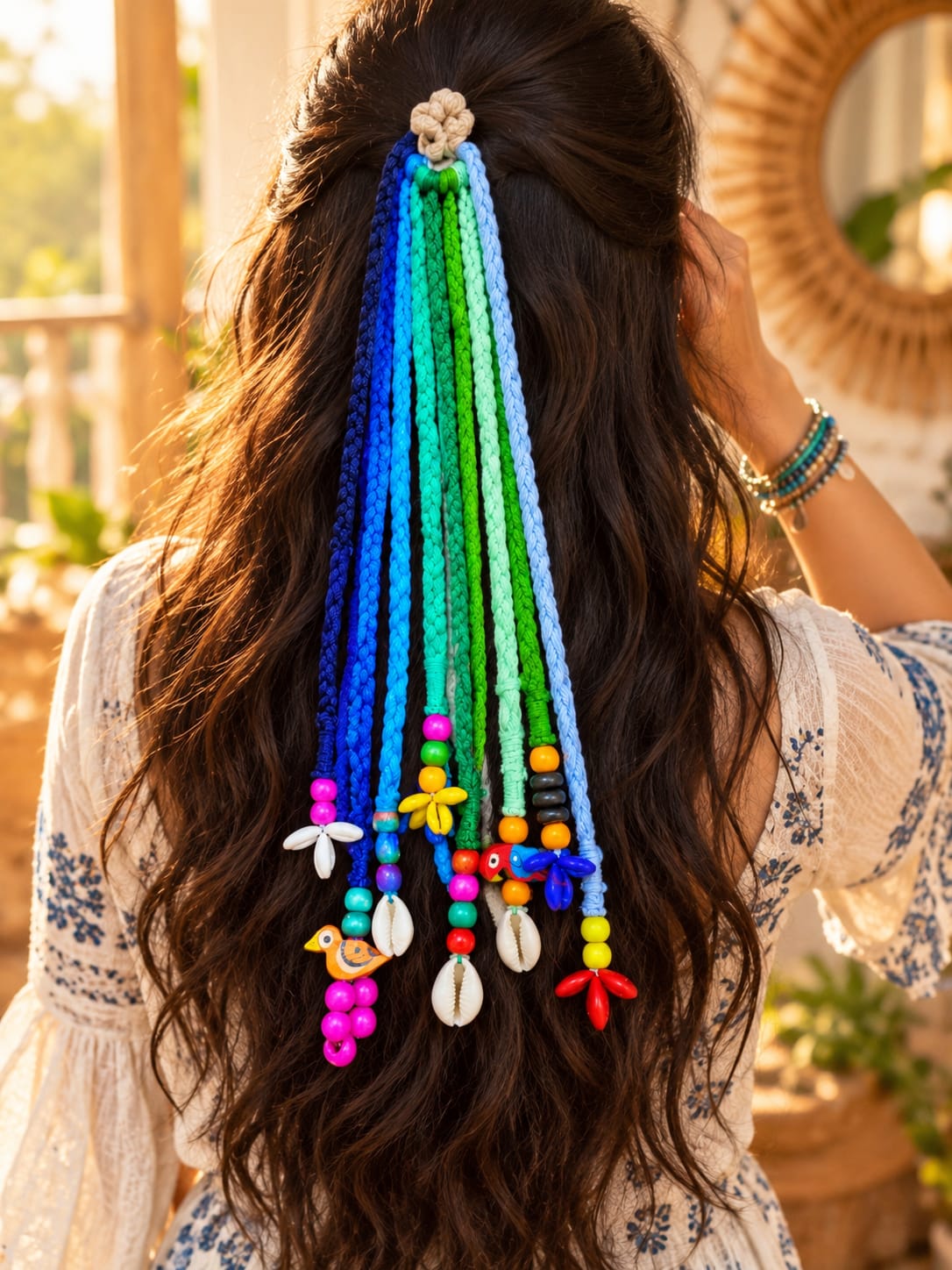 Ocean Boho Hair Braid by Suryatra