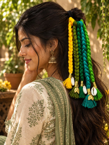 Forest Breeze Boho Hair Braid by Suryatra