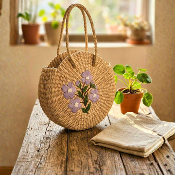 Lilac Meadow - Round/Orb shaped by Suryatra
