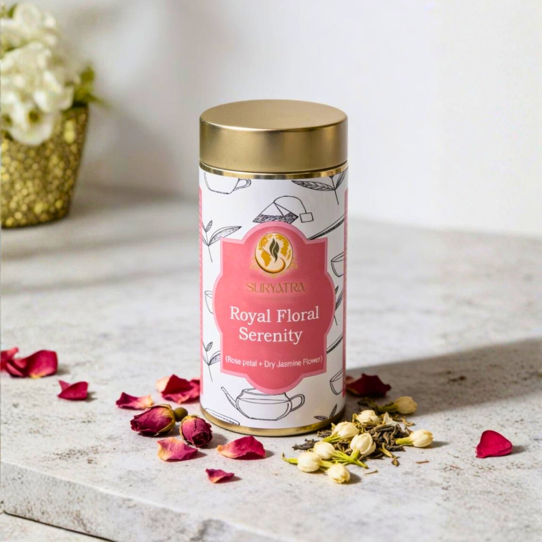 Royal Floral Serenity by Suryatra