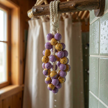 Artisanal Fruit Bunch Hanging Soap by Suryatra