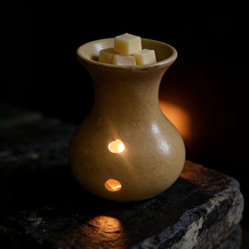 Desert Sand Colour Ceramic Diffuser by Suryatra