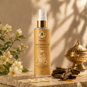 Last Letter in Oud Luxury Fragrance Mist Spray by Suryatra