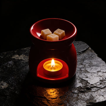 Coral Red Colour Ceramic Diffuser by Suryatra