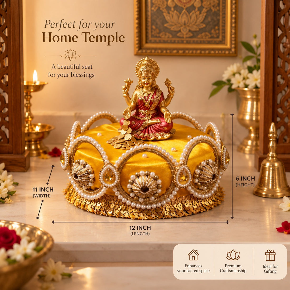 Swarna Pearl Aasan by Suryatra