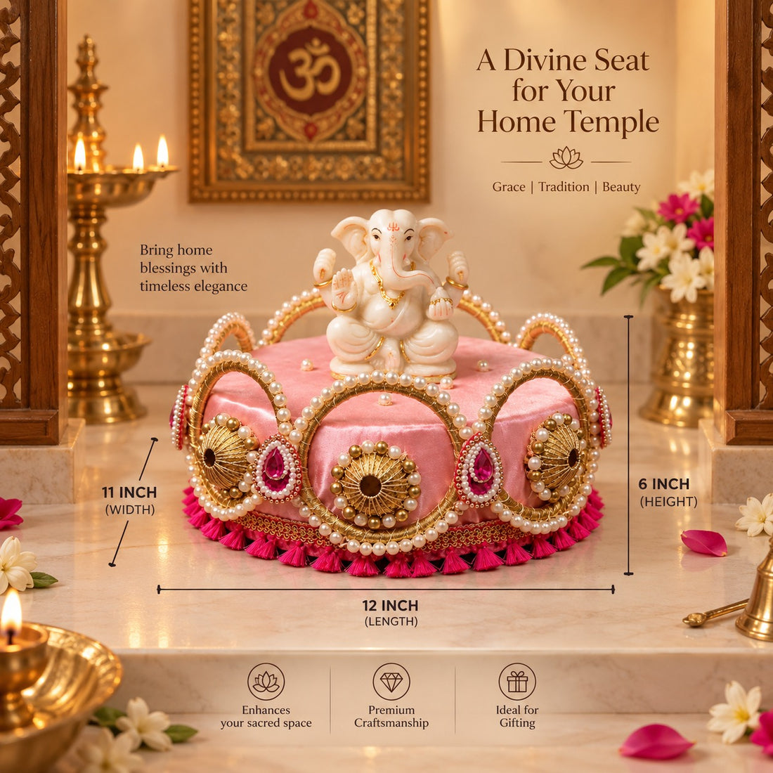Rajsi Pearl Aasan by Suryatra