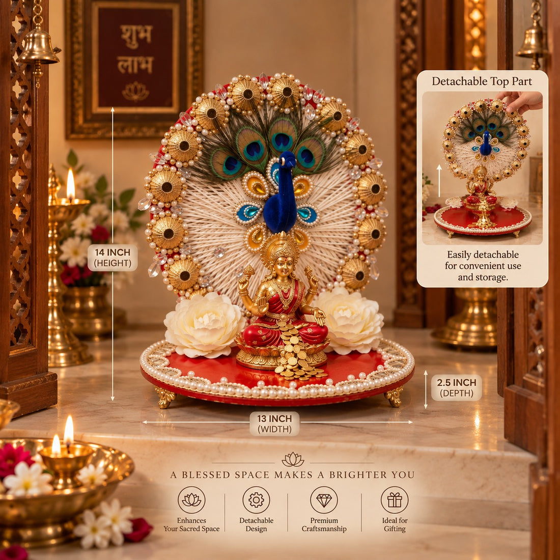 Mayura Pearl Pooja Aasan by Suryatra