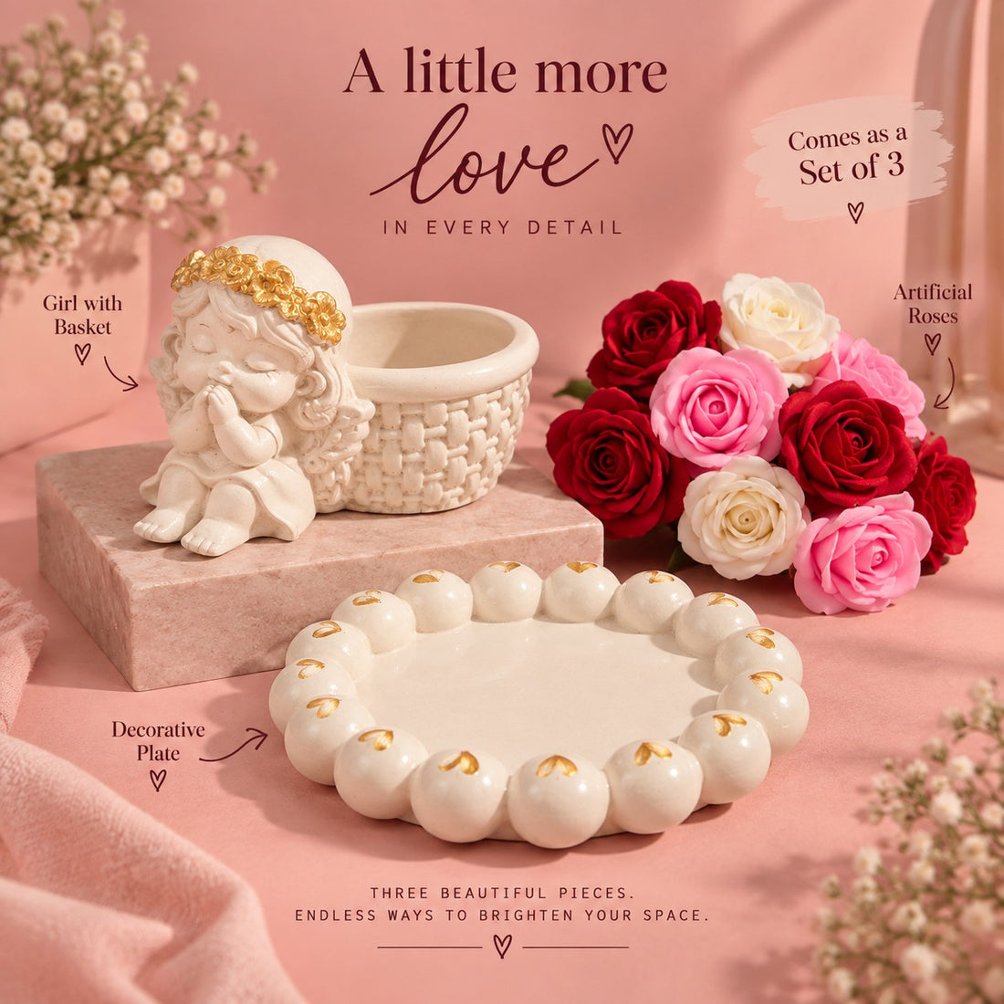 Divine Serenity Décor Set by Suryatra