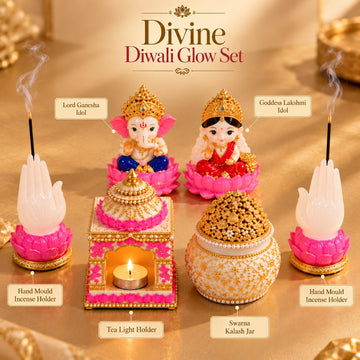 Divine Diwali Glow Set by Suryatra