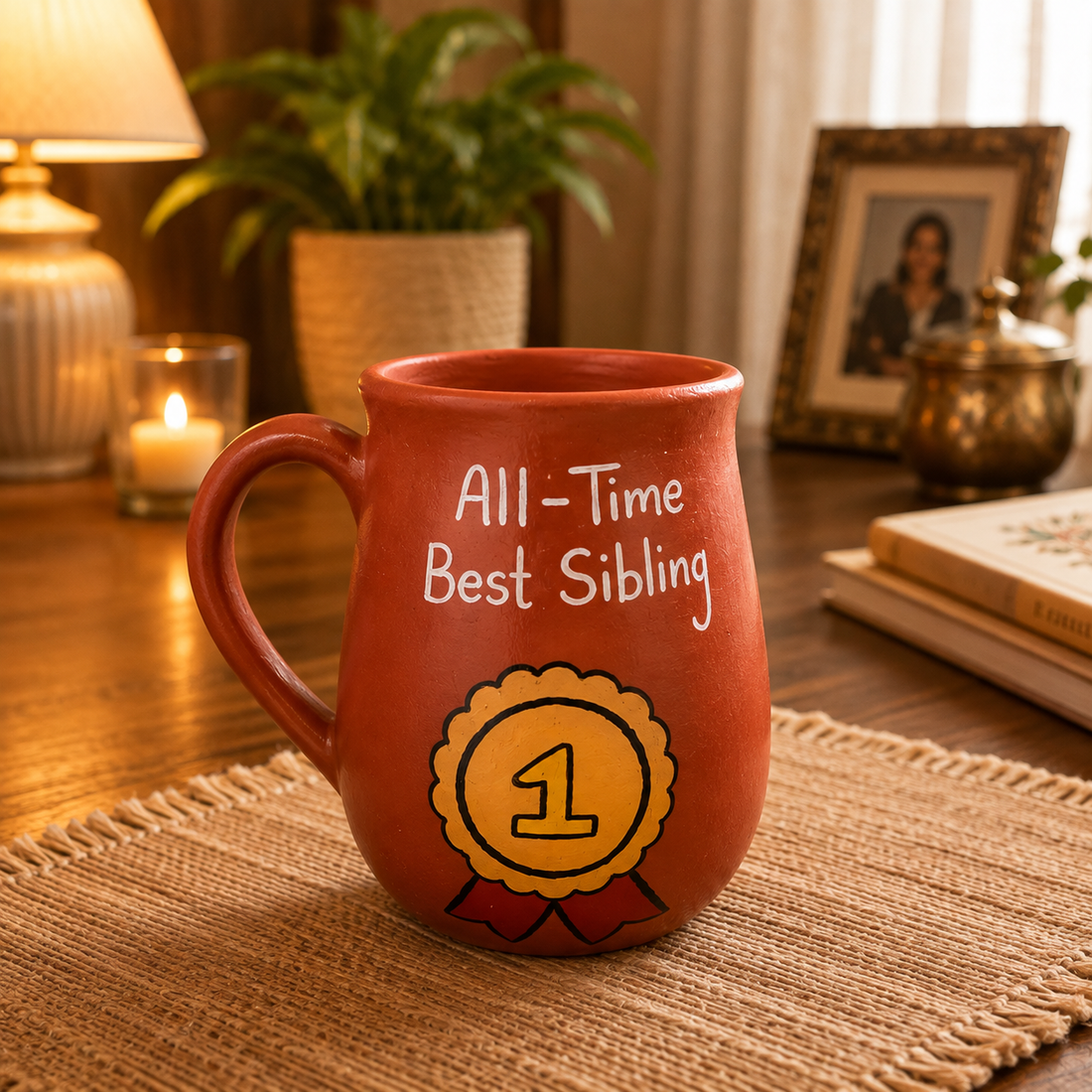 All Time Best Sibling Mug, Set of 2, By Suryatra