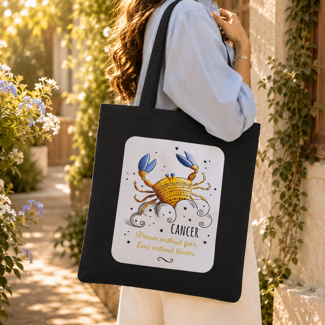 Cancer Tote Bag by Suryatra