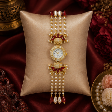 Crimson Reverie Watch By Suryatra