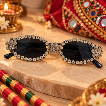 Floral Jadau Shades by Suryatra