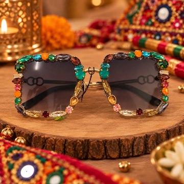 Emerald Aura Crystal Shades by Suryatra