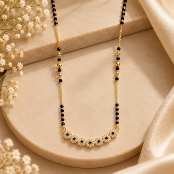 Vaanya Petal Mangalsutra by Suryatra
