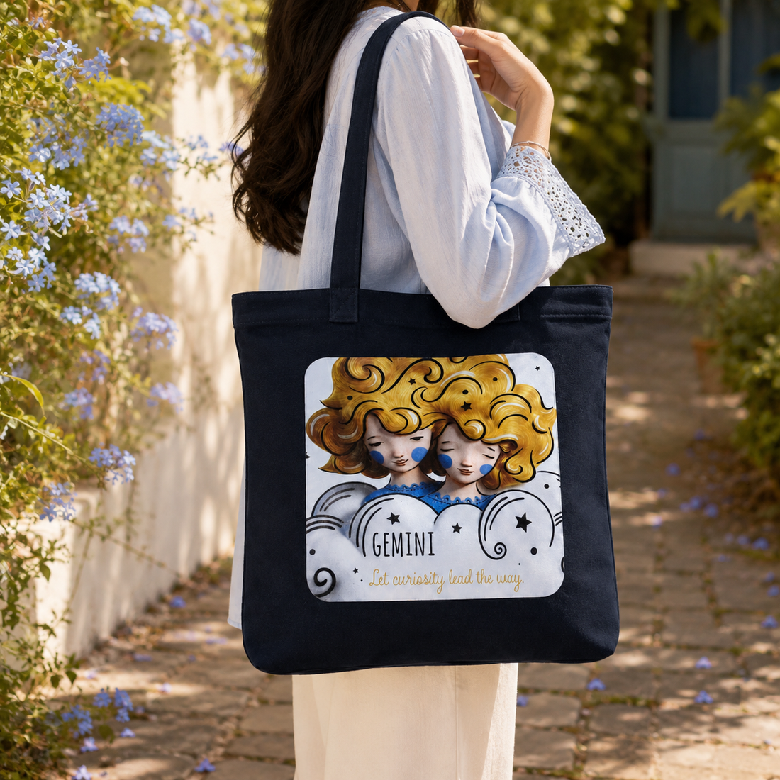 Gemini Tote Bag by Suryatra
