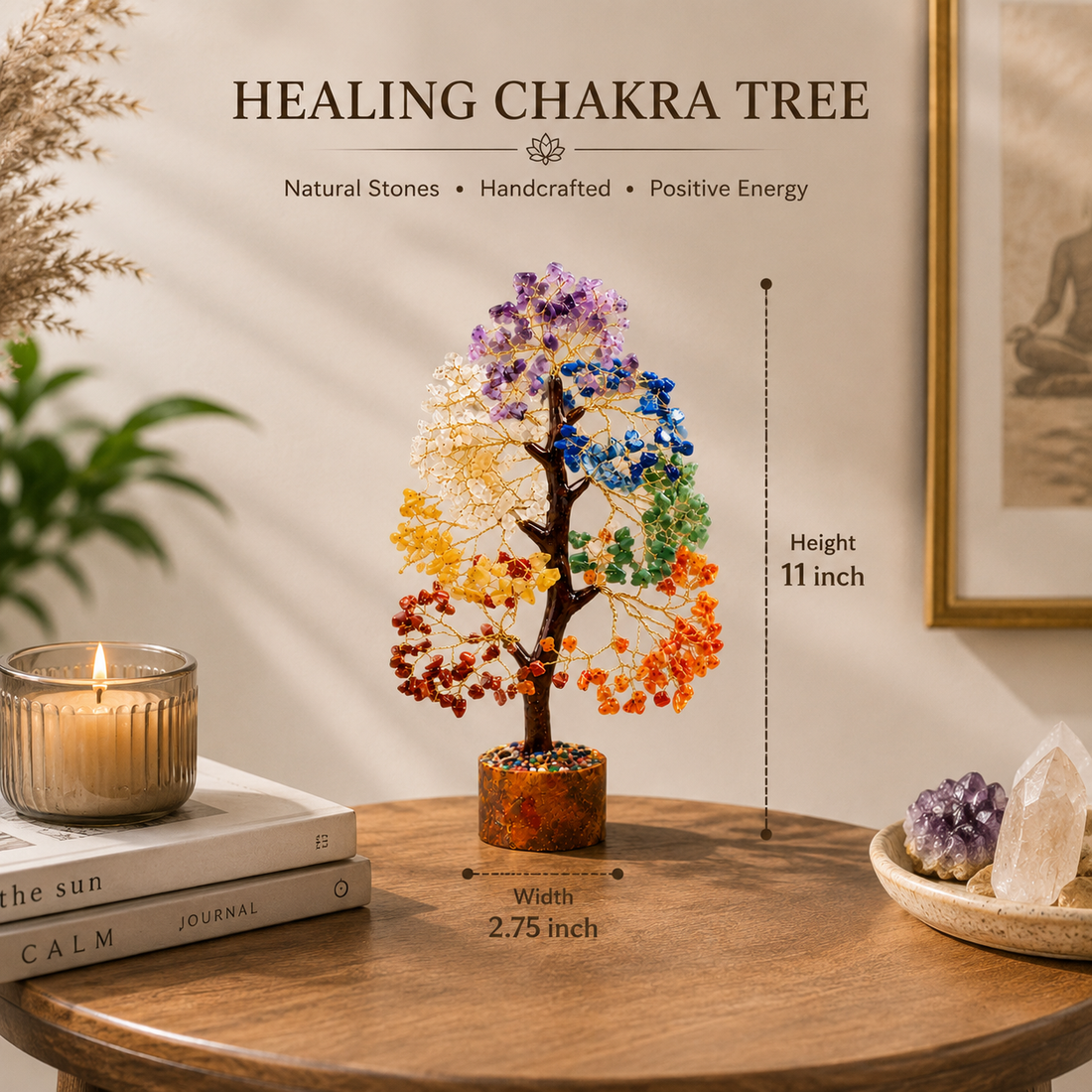 7 Chakra Gem Tree by Suryatra