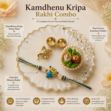 Kamdhenu Kripa Rakhi Combo by Suryatra