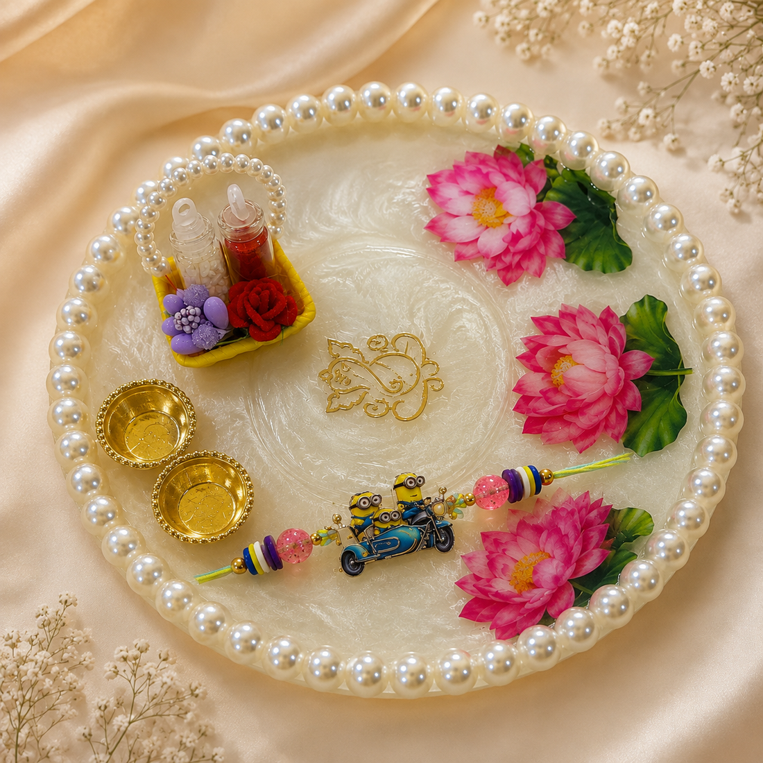 Kamal Jyoti Rakhi Combo by Suryatra