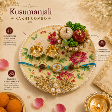 Kusumanjali Rakhi Combo by Suryatra