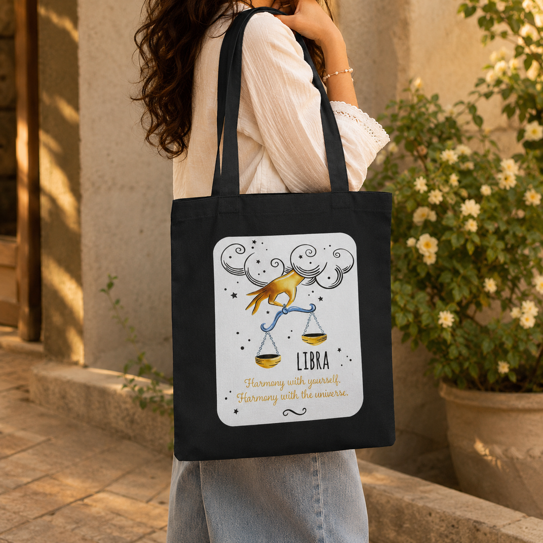 Libra Tote Bag by Suryatra