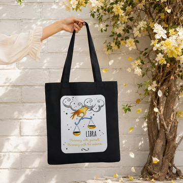 Libra Tote Bag by Suryatra