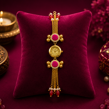 Magenta Muse Watch By Suryatra