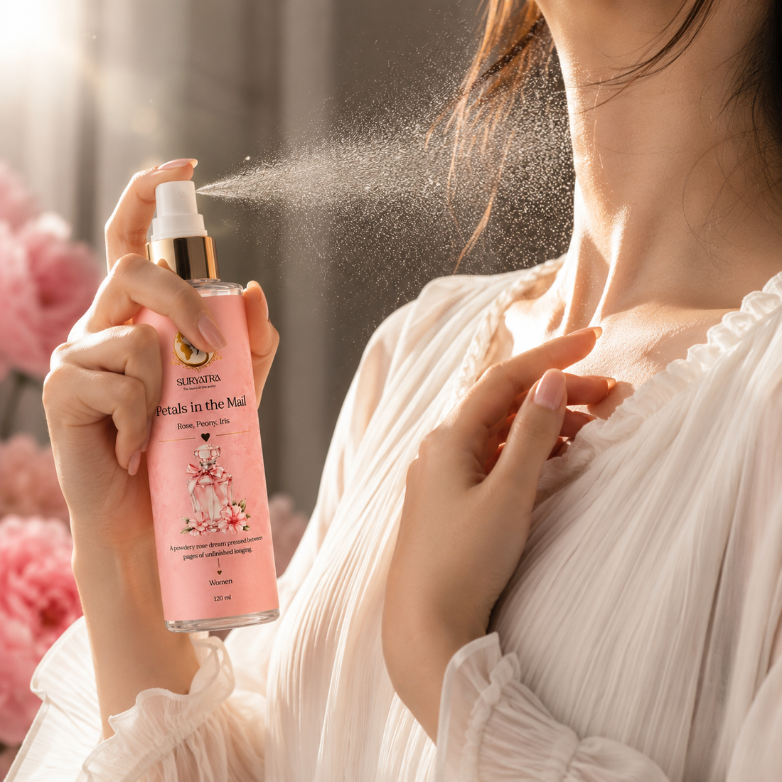 Petals in the Mail Luxury Fragrance Mist by Suryatra