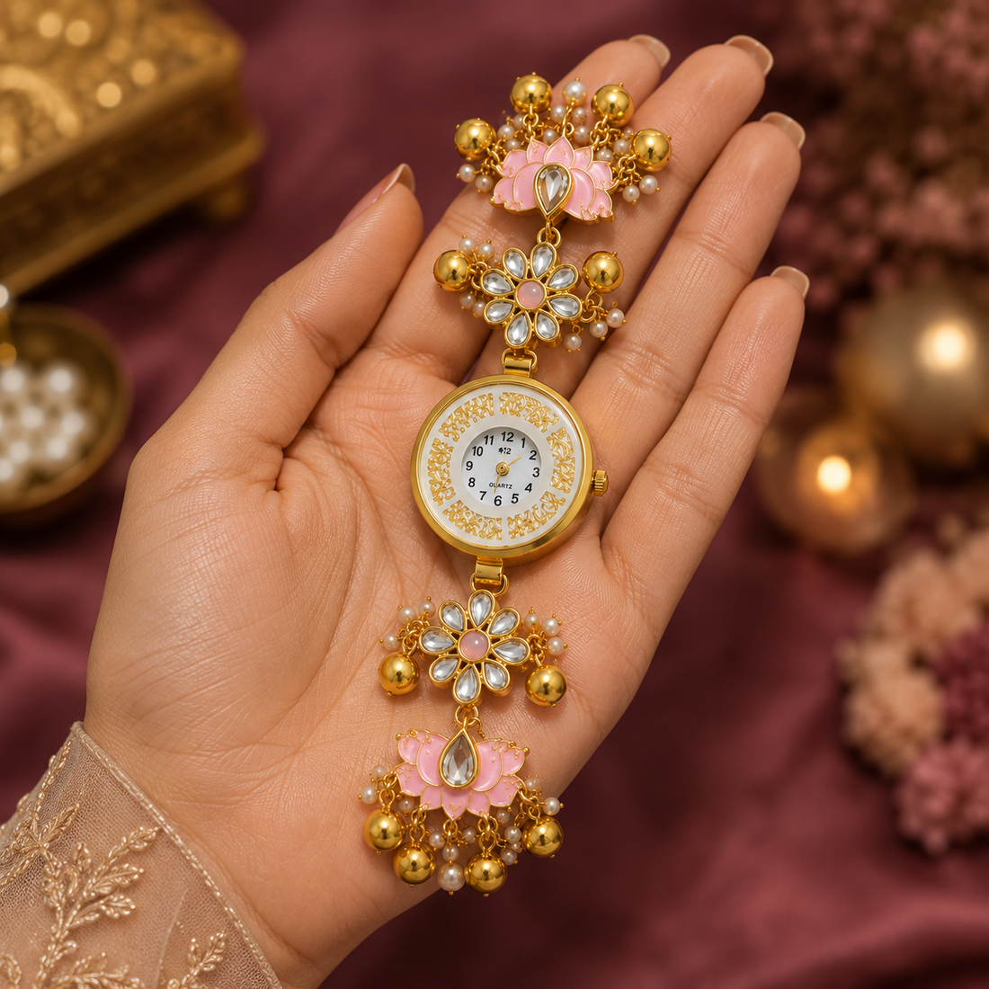 Petal Opulence Watch By Suryatra