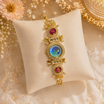 Pink Peacock Watch by Suryatra